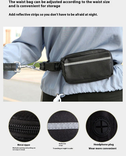 Retractable Dog Leash - Shock-Absorbing Hands-Free