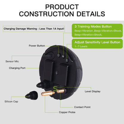 Bark Stopper Collar - Rechargeable Waterproof
