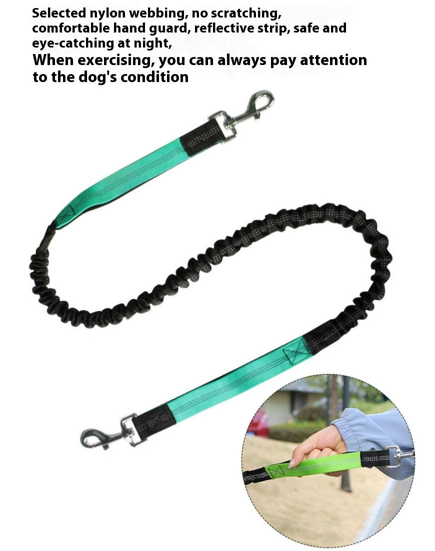 Retractable Dog Leash - Shock-Absorbing Hands-Free