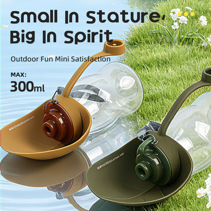 Foldable Silicone Pet Water Bottle - Leak-Proof Travel