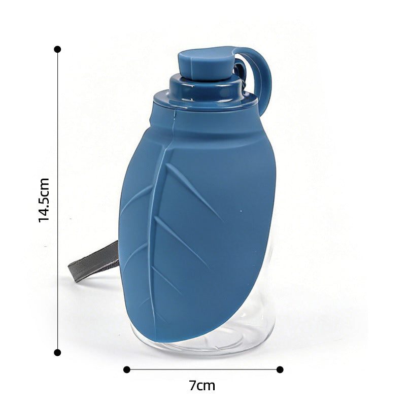 Foldable Silicone Pet Water Bottle - Leak-Proof Travel
