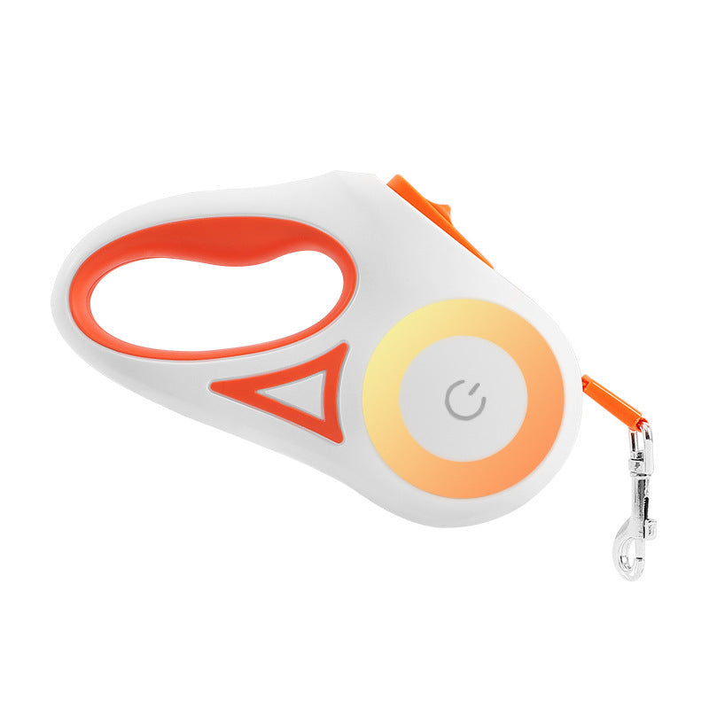Retractable Dog Leash & Collar Set - Night Spotlight