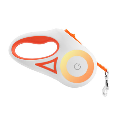 Retractable Dog Leash & Collar Set - Night Spotlight