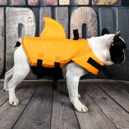Dog Life Vest - Shark Design Safety Jacket