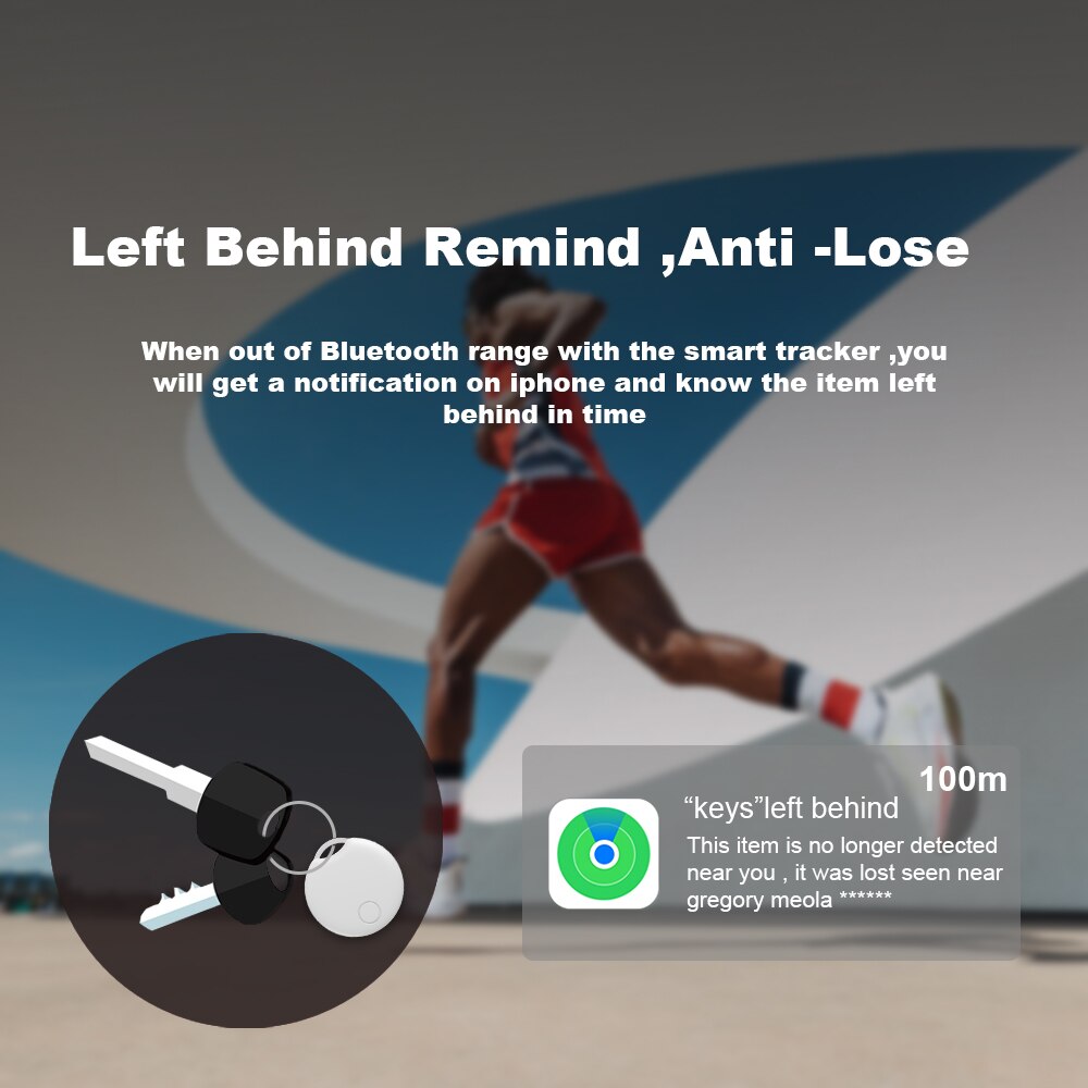 Bluetooth GPS Tracker for Pets - Find My Compatible