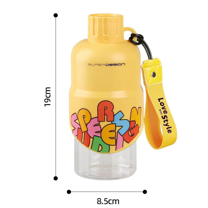 Foldable Silicone Pet Water Bottle - Leak-Proof Travel
