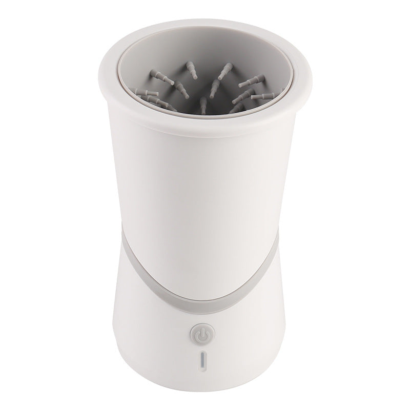 USB rechargeable electric dog paw cleaner for muddy paws after walks