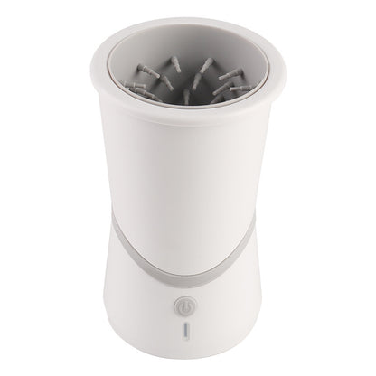 USB rechargeable electric dog paw cleaner for muddy paws after walks