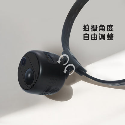 Live stream pet collar camera with night vision for dog POV adventures
