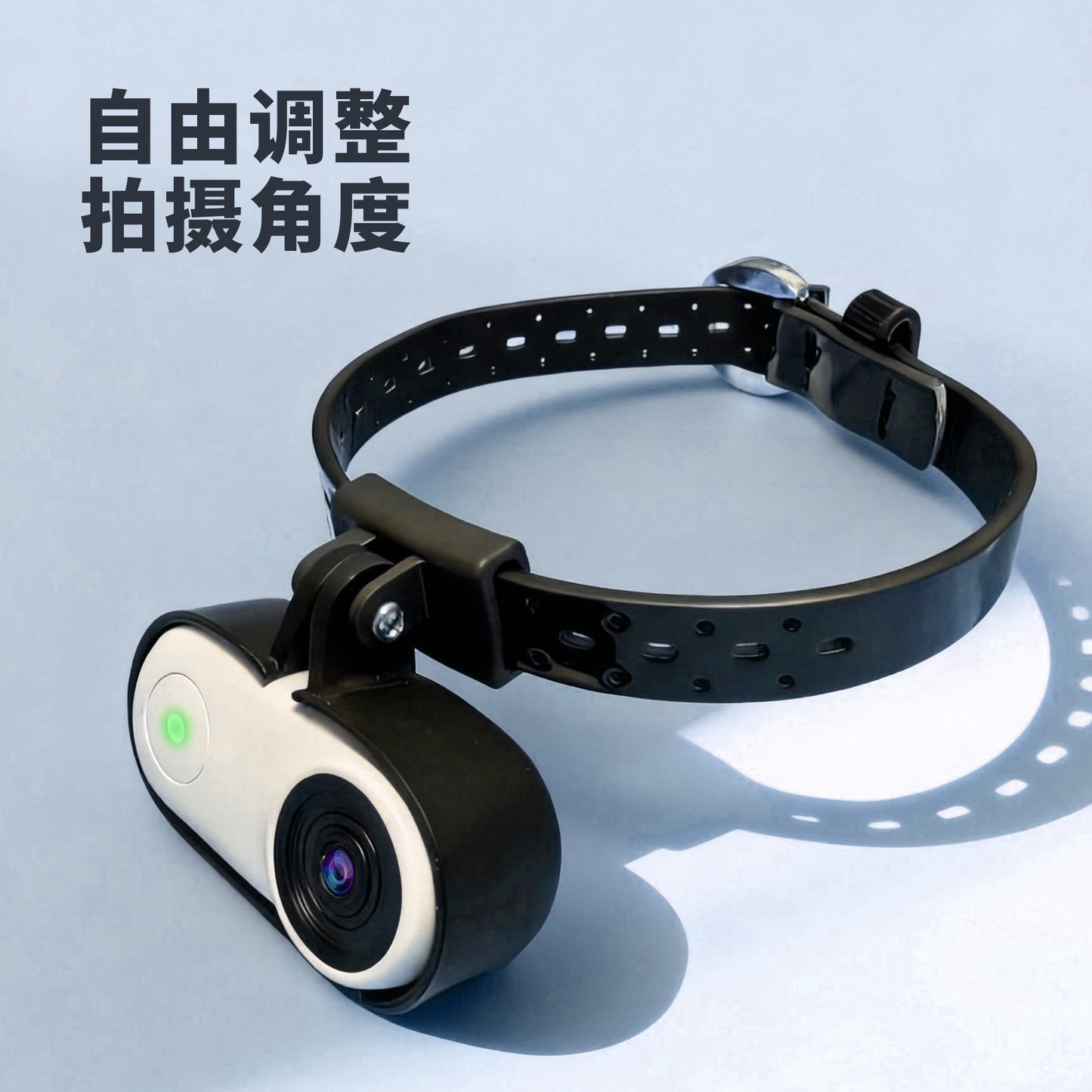 Stabilized pet POV camera with electronic image stabilization 2K