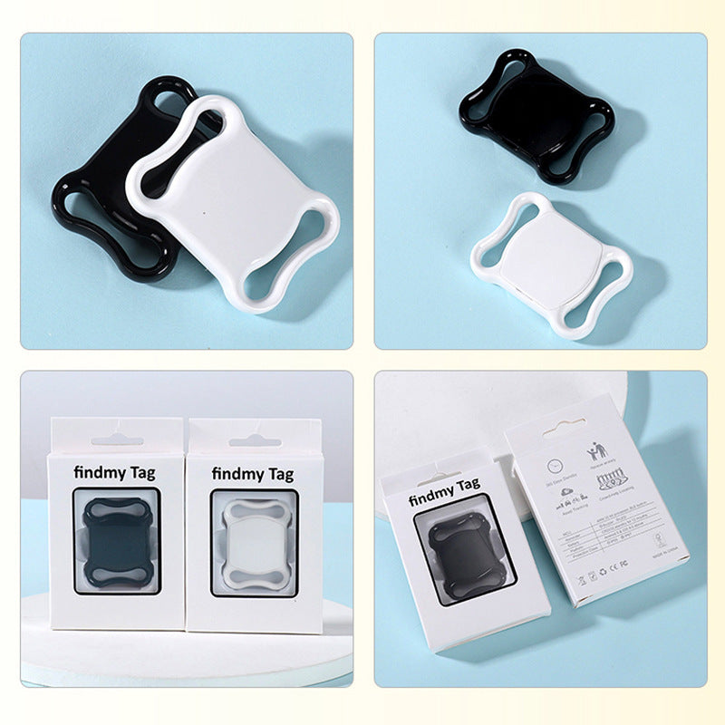 Dual system bluetooth pet tracker compatible with Apple and Android