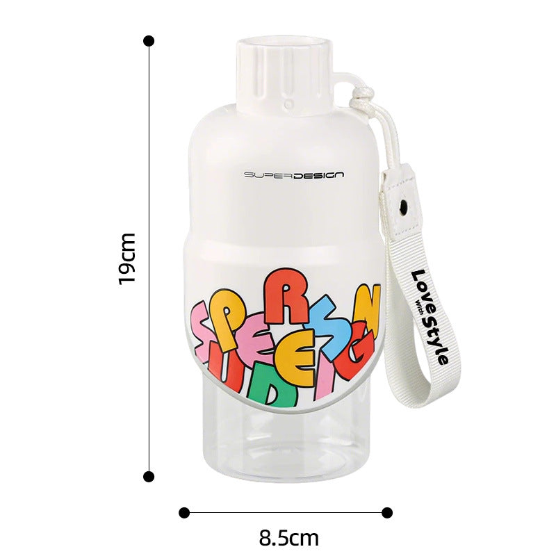 Foldable Silicone Pet Water Bottle - Leak-Proof Travel