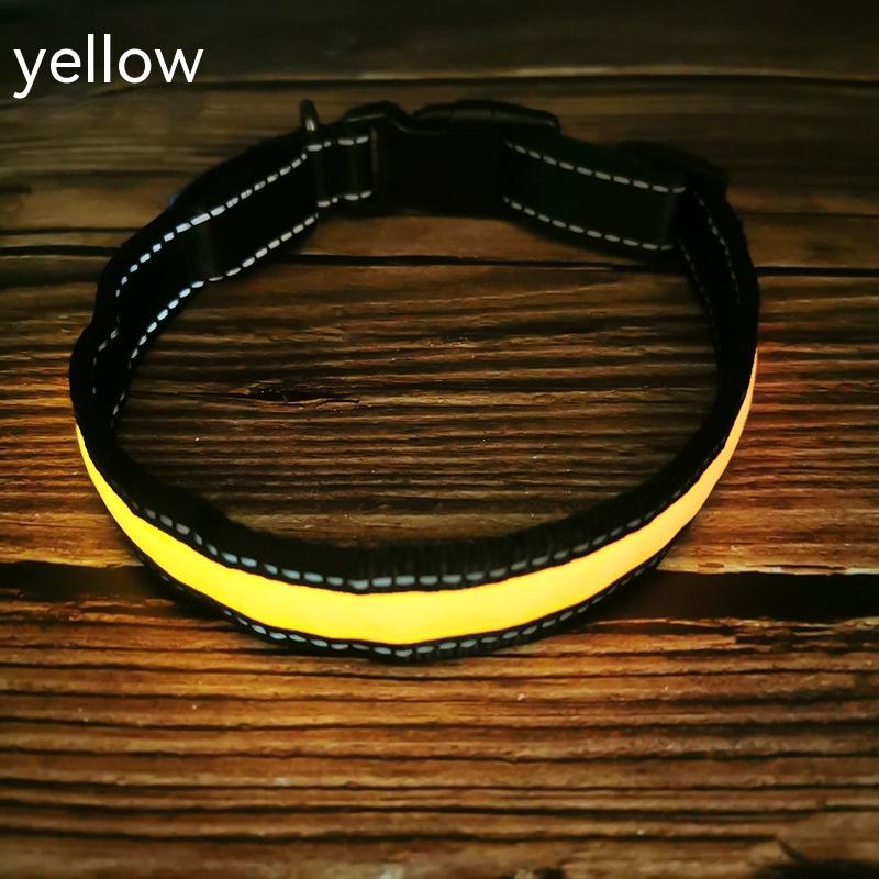 LED Dog Collar - Rechargeable Night Safety Light