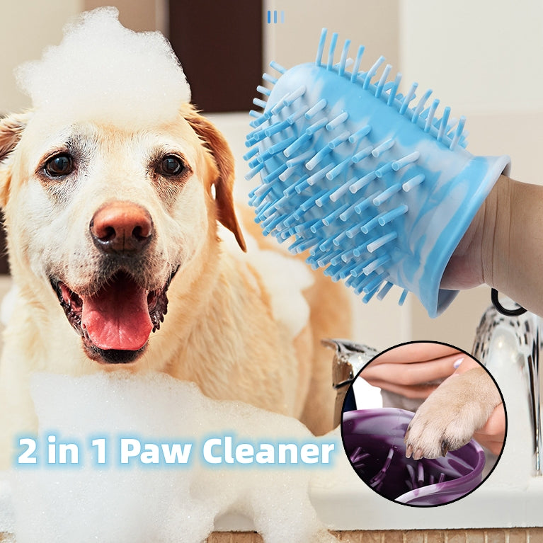 2-in-1 Dog Paw Cleaner Cup - Portable Foot Washer