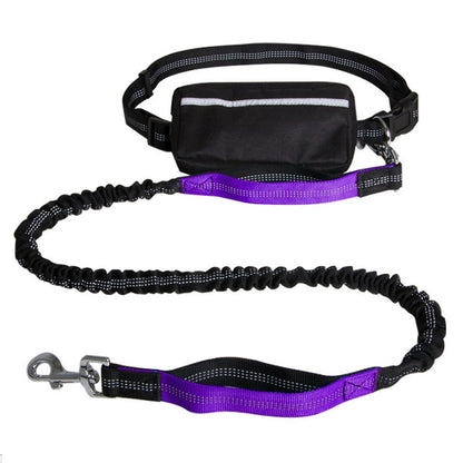 Retractable Dog Leash - Shock-Absorbing Hands-Free