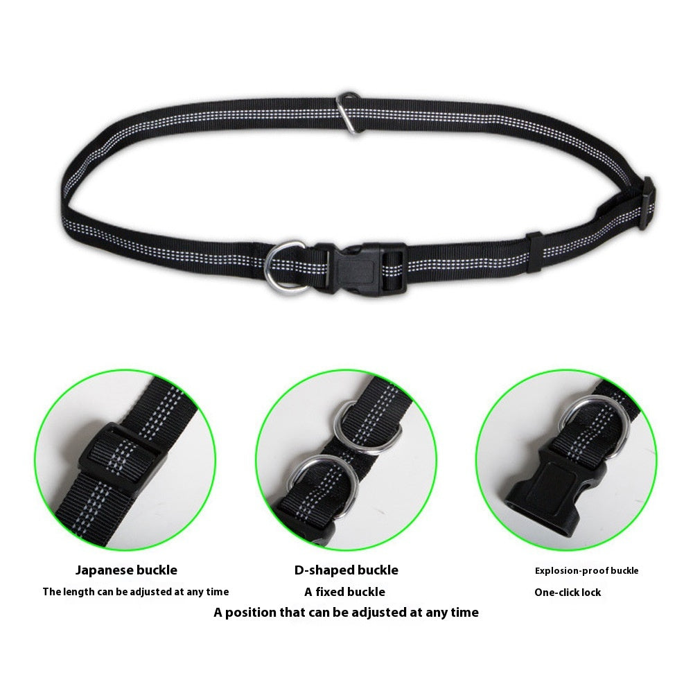 Retractable Dog Leash - Shock-Absorbing Hands-Free